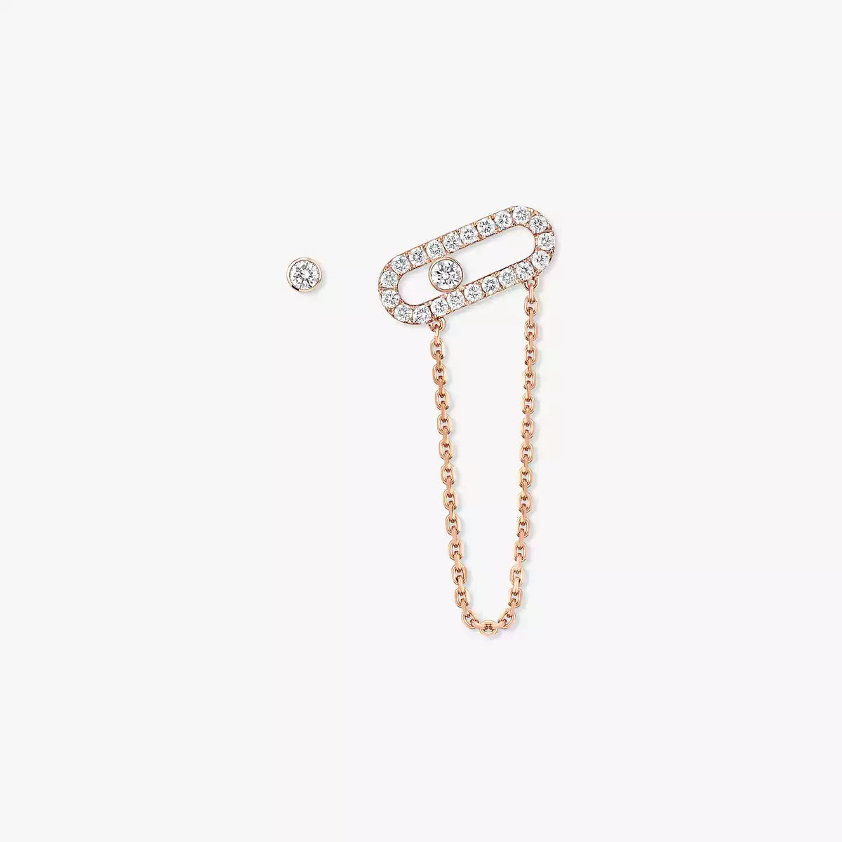[Shinejoy]Move Uno Diamond Earrings