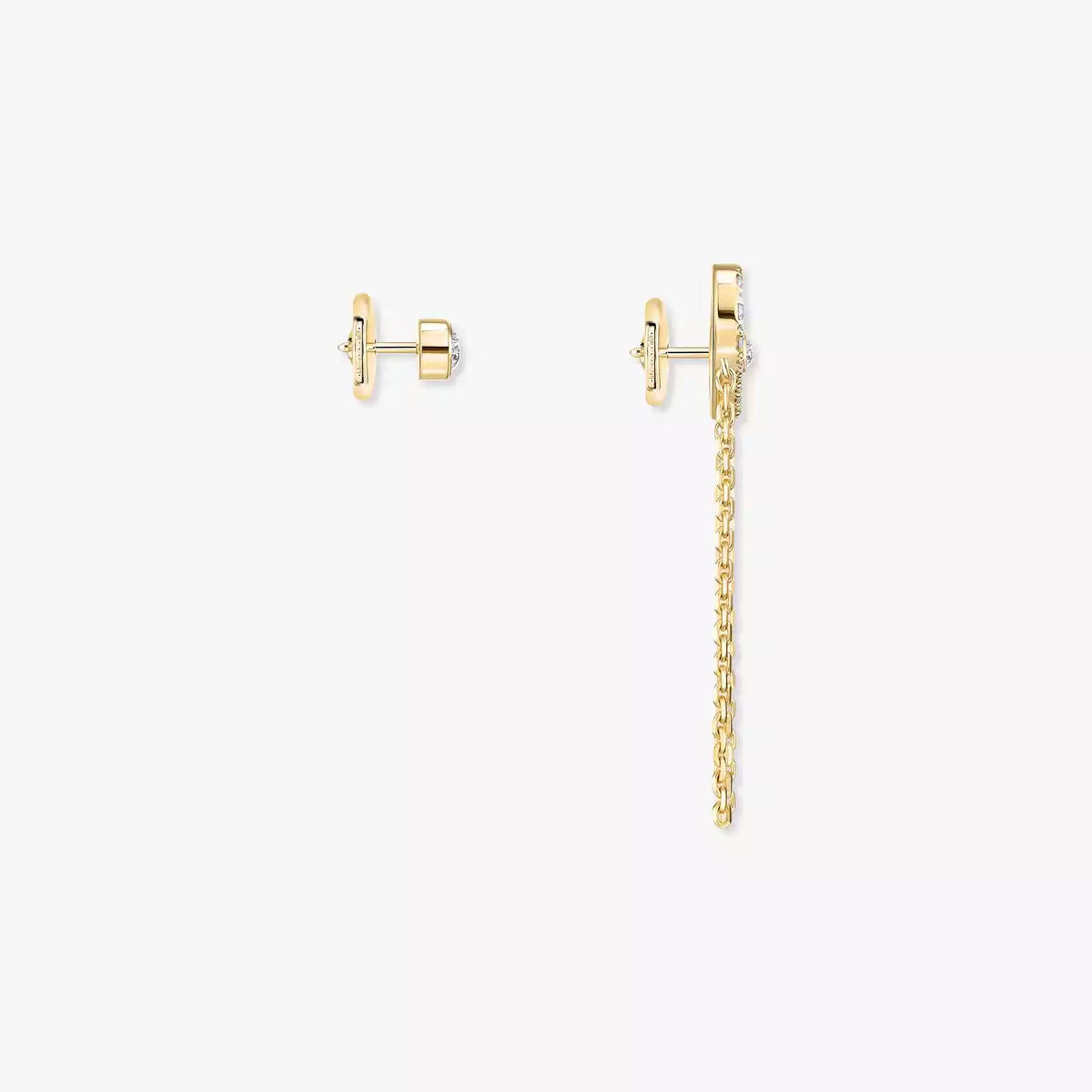 [Shinejoy]Move Uno Diamond Earrings