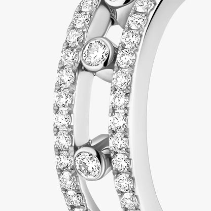 [Shinejoy]Diamond Pave_ Hoop Earrings Move