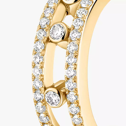 [Shinejoy]Diamond Pave_ Hoop Earrings Move