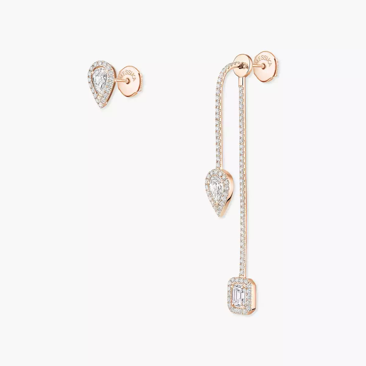[Shinejoy]Diamond Drop Earrings My Twin