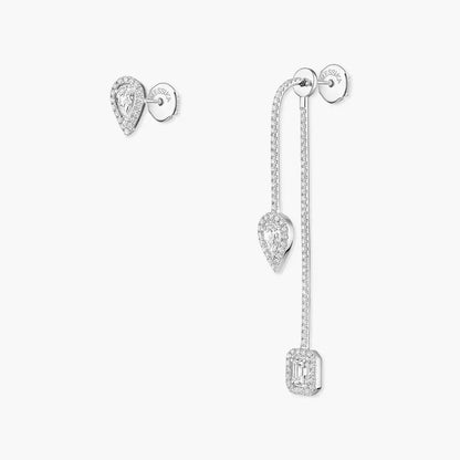 [Shinejoy]Diamond Drop Earrings My Twin