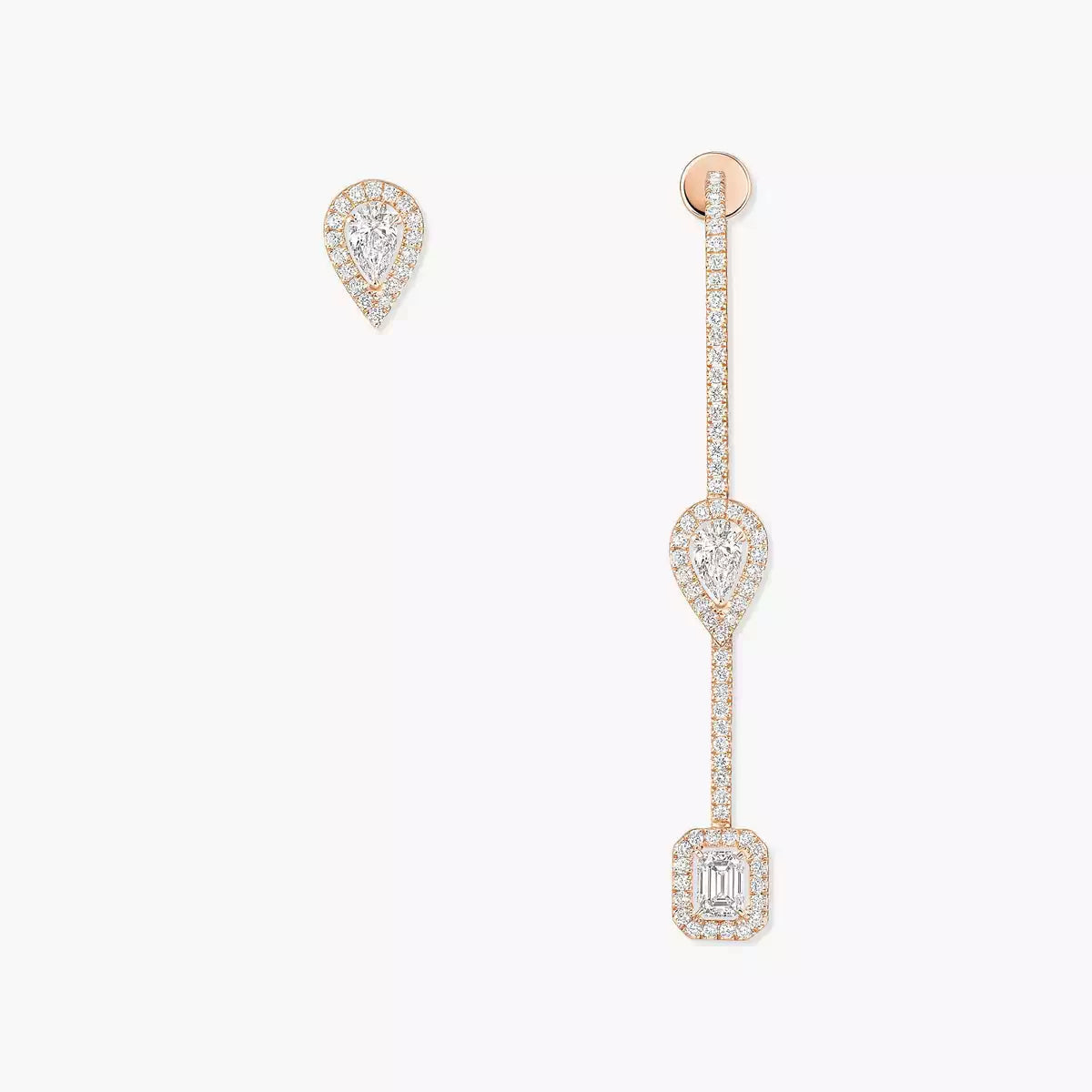 [Shinejoy]Diamond Drop Earrings My Twin