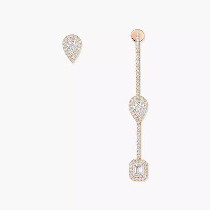 [Shinejoy]Diamond Drop Earrings My Twin