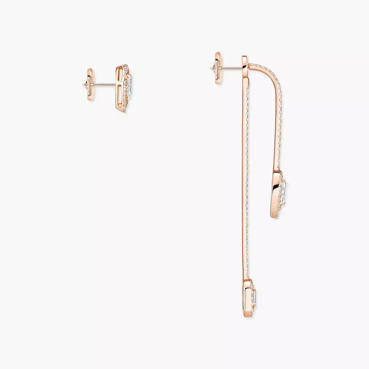[Shinejoy]Diamond Drop Earrings My Twin