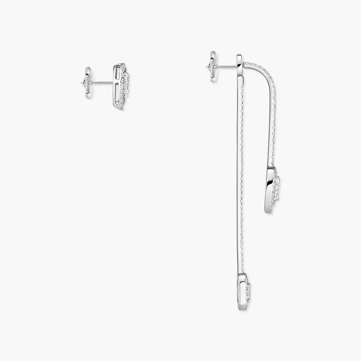 [Shinejoy]Diamond Drop Earrings My Twin