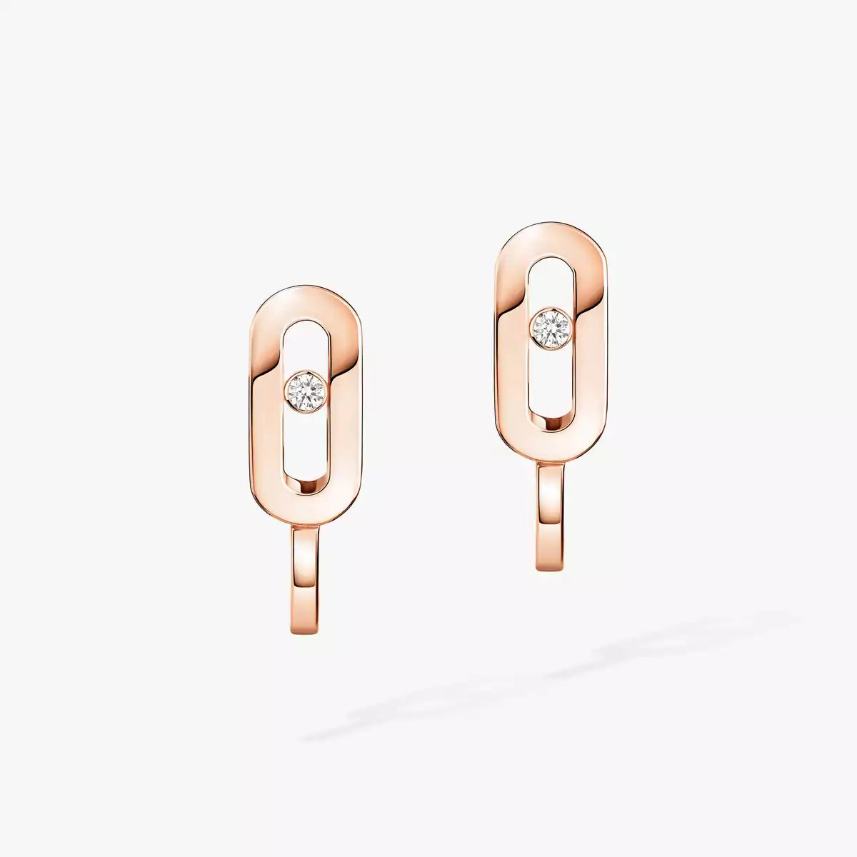 [Shinejoy]Diamond Mini Hoop Earrings Move Classique