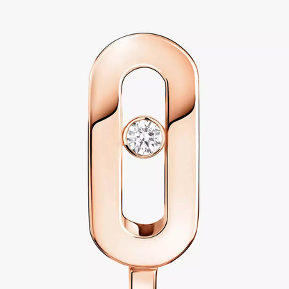 [Shinejoy]Diamond Mini Hoop Earrings Move Classique