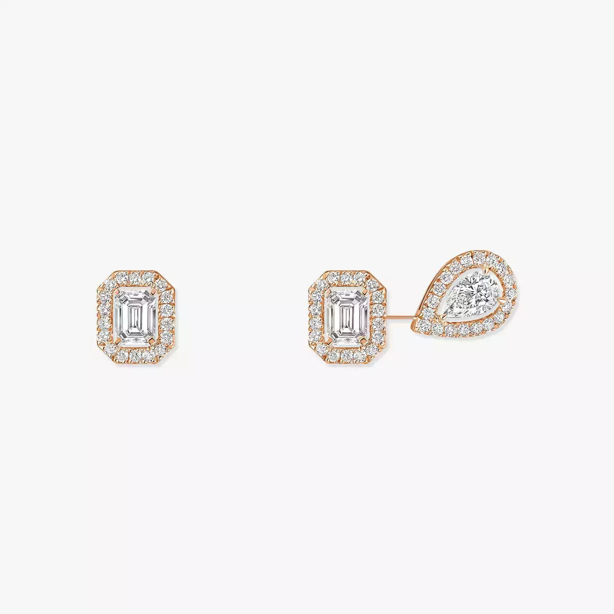 [Shinejoy]Diamond Earrings 0,10ct My Twin 1+2