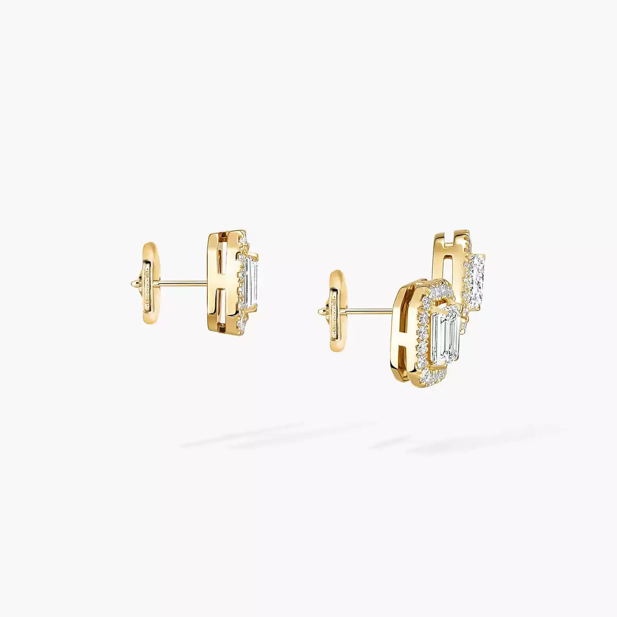 [Shinejoy]Diamond Earrings 0,10ct My Twin 1+2
