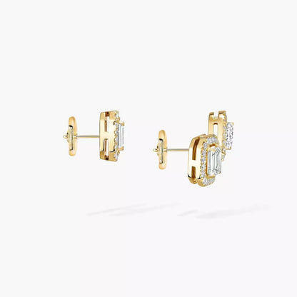[Shinejoy]Diamond Earrings 0,10ct My Twin 1+2