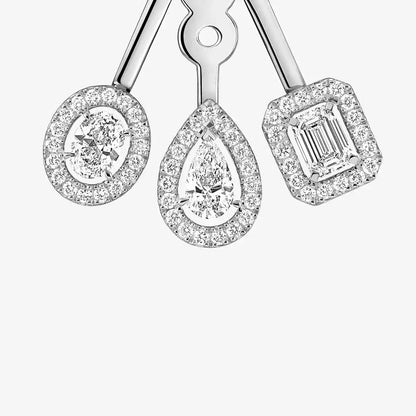 [Shinejoy] My Twin Trio  Diamond Earrings