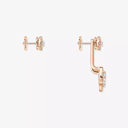 [Shinejoy] My Twin Trio  Diamond Earrings