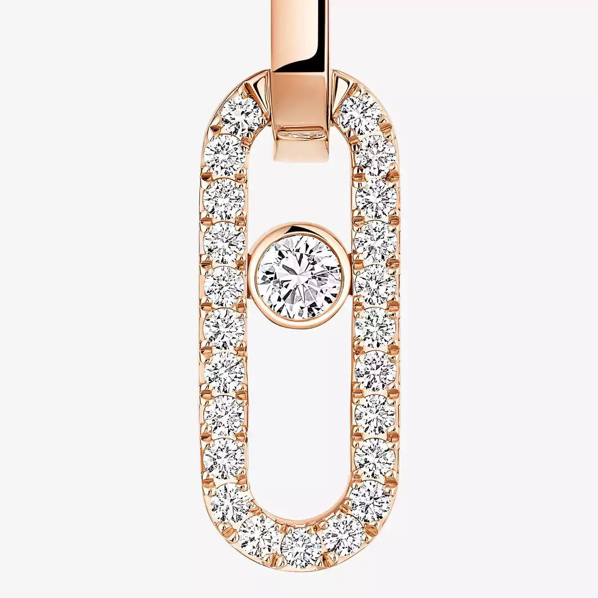 [Shinejoy]Move Link Diamond Earrings