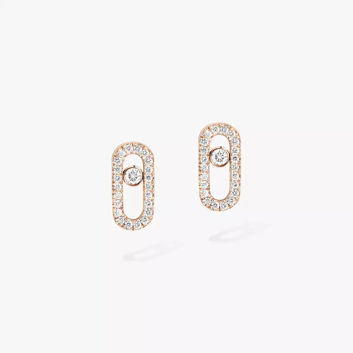 [Shinejoy]Move Uno Diamond Earrings
