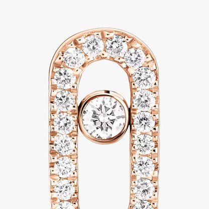 [Shinejoy]Move Uno Diamond Earrings