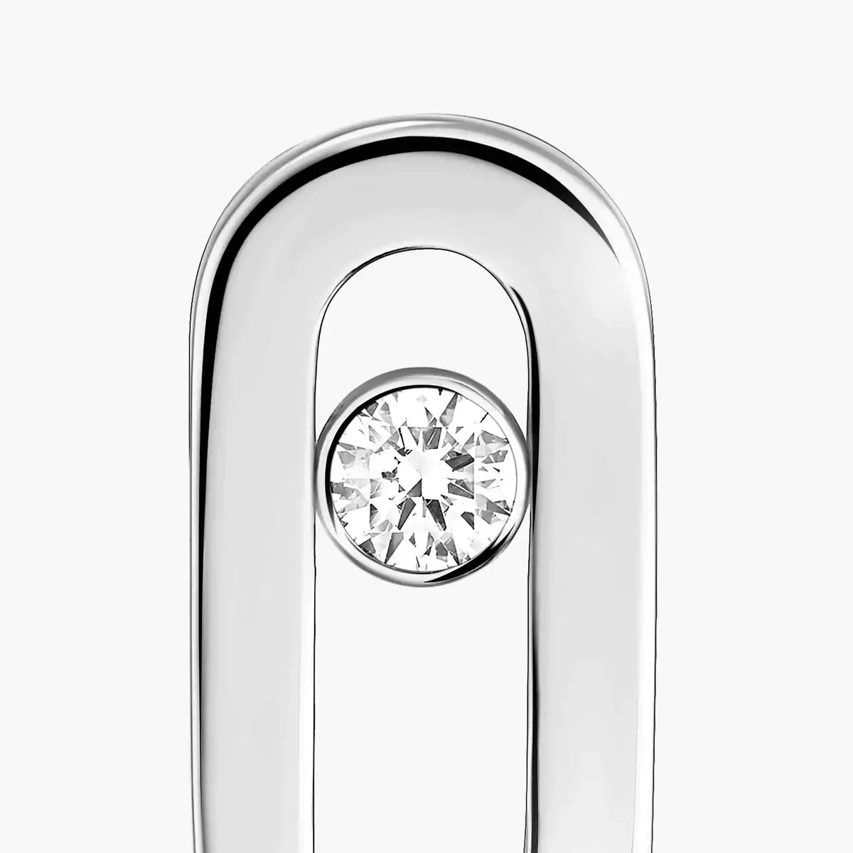 [Shinejoy]Move Uno Diamond Stud Earrings