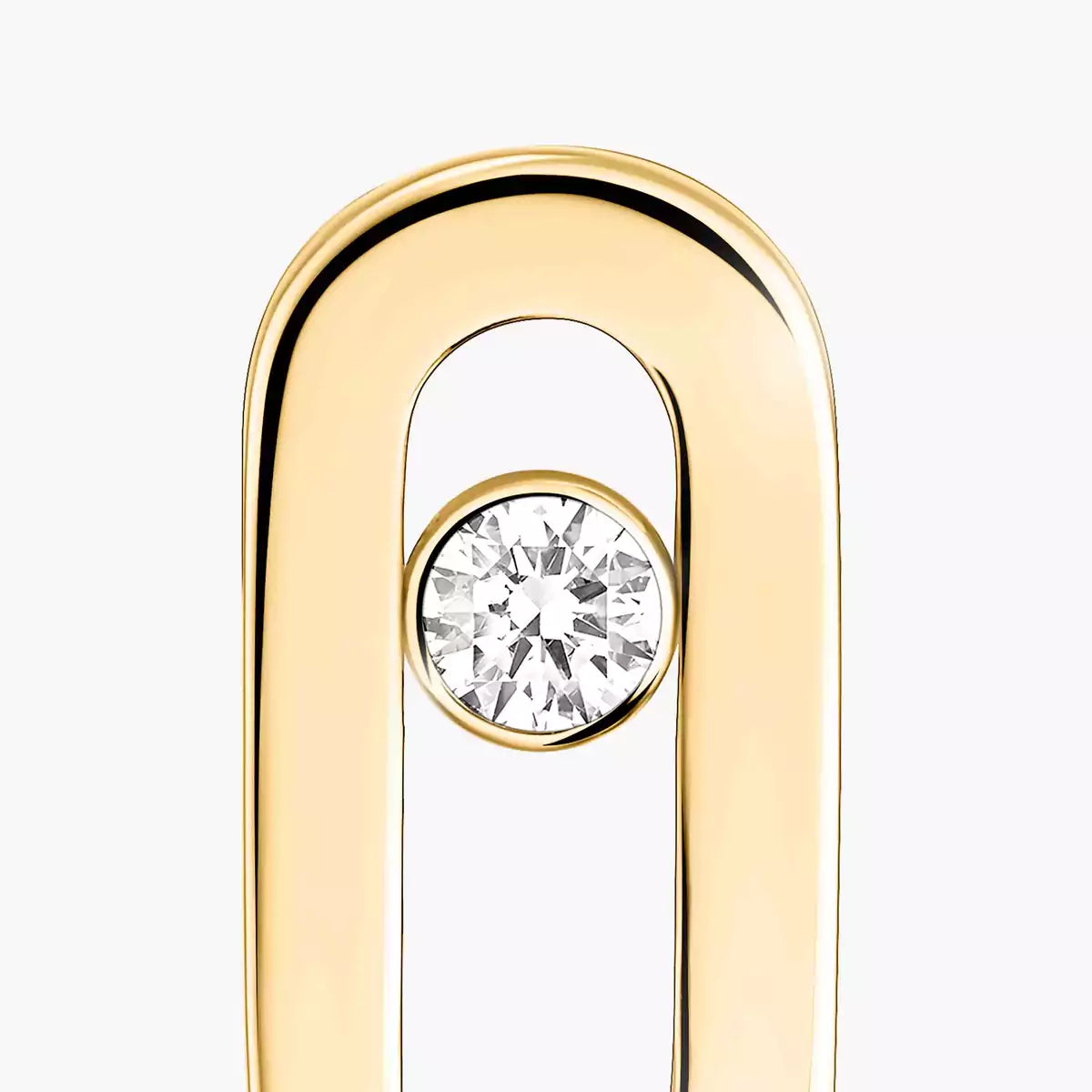 [Shinejoy]Move Uno Diamond Stud Earrings