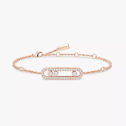 [Shinejoy]Pavé Baby Move Diamond Bracelet