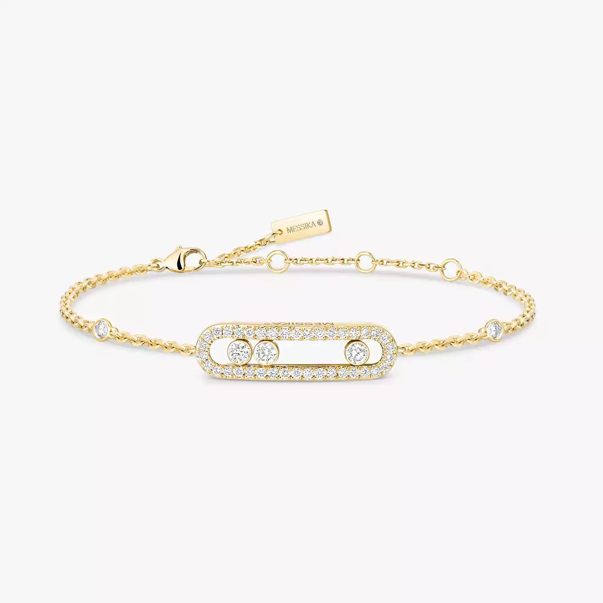 [Shinejoy]Pavé Baby Move Diamond Bracelet