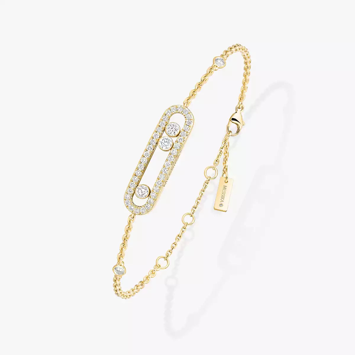 [Shinejoy]Pavé Baby Move Diamond Bracelet