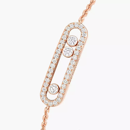 [Shinejoy]Pavé Baby Move Diamond Bracelet
