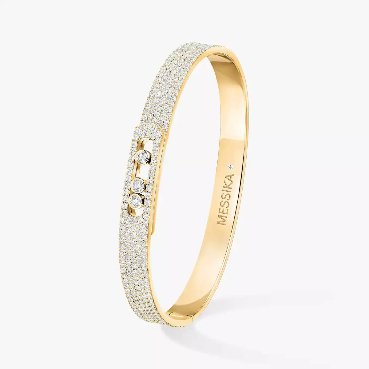 [Shinejoy]Move Noa Full Pavé Diamond Bangle Bracelet