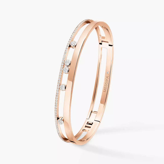 [Shinejoy]Bracelet jonc Romane en diamant