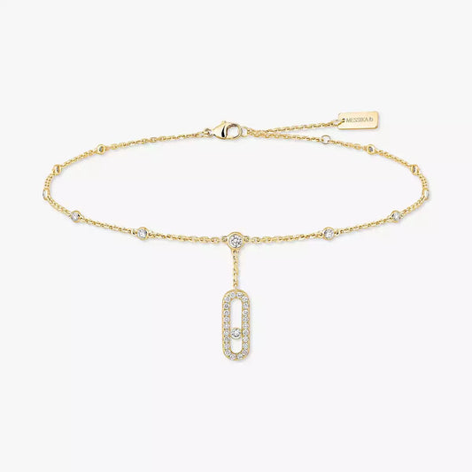 [Shinejoy] Bracelet de cheville pavé Move Uno