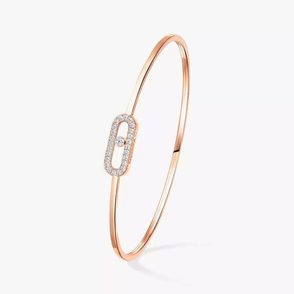 [Shinejoy]Move Uno pavé flex bangle medium