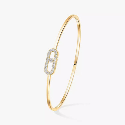 [Shinejoy]Move Uno pavé flex bangle medium