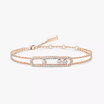 [Shinejoy] Move Classique pavé bracelet