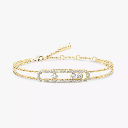 [Shinejoy] Move Classique pavé bracelet