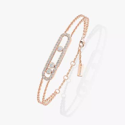 [Shinejoy] Move Classique pavé bracelet