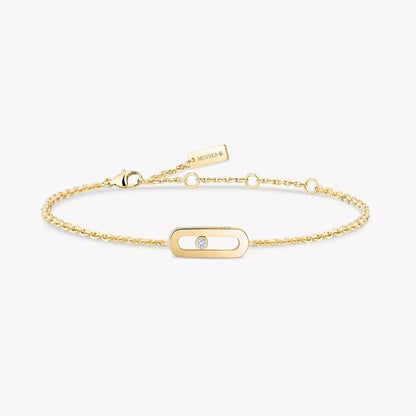 [Shinejoy]Move Uno Diamond Bracelet