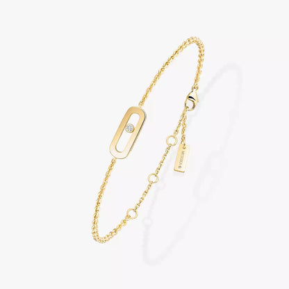 [Shinejoy]Move Uno Diamond Bracelet