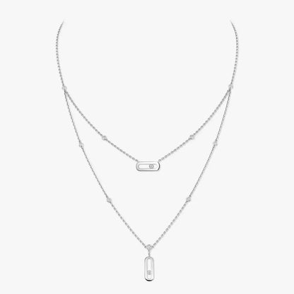 [Shinejoy] Move Uno Diamond Necklace