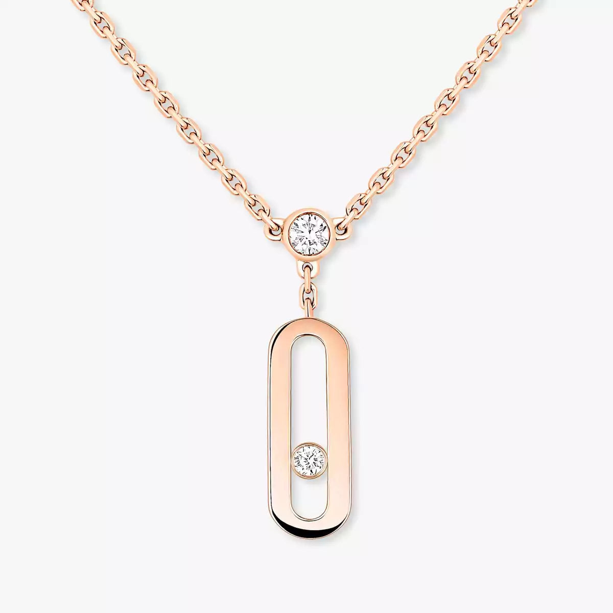 [Shinejoy] Move Uno Diamond Necklace