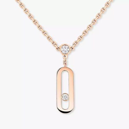 [Shinejoy] Move Uno Diamond Necklace