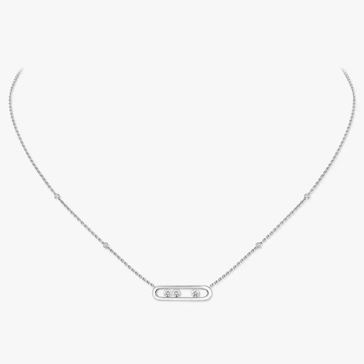 [Shinejoy] Baby Move Gold Diamond Necklace