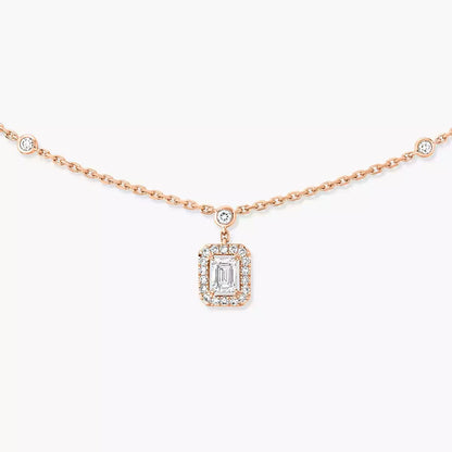 [Shinejoy]My Twin Diamond Necklace in Silver