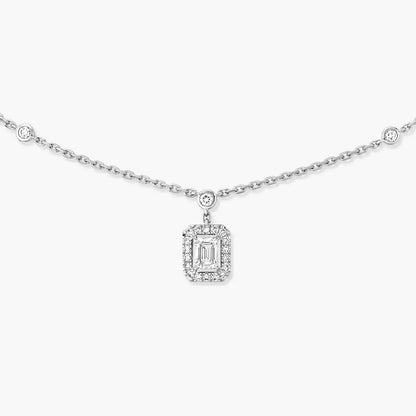 [Shinejoy]My Twin Diamond Necklace in Silver