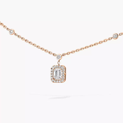 [Shinejoy]My Twin Diamond Necklace in Silver