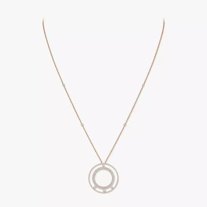 [Shinejoy]Move Romane Long Pave_-Set Diamond Necklace