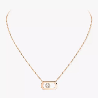 [Shinejoy]So Move Diamond Necklace in Gold