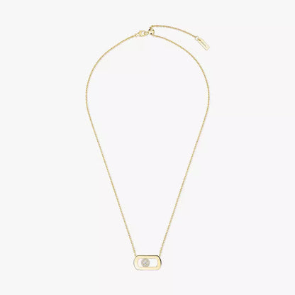 [Shinejoy]So Move Diamond Necklace in Gold