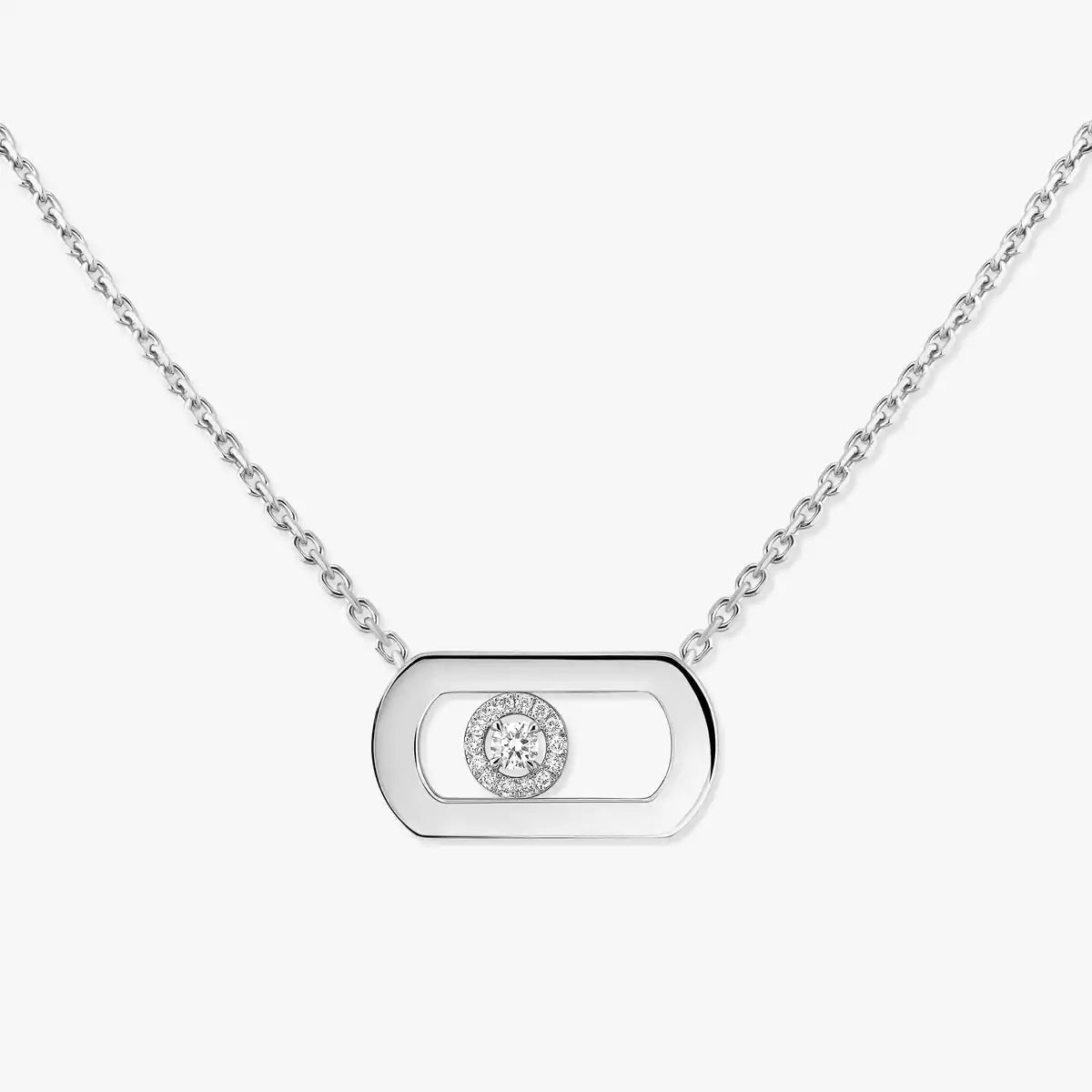 [Shinejoy]So Move Diamond Necklace in Gold