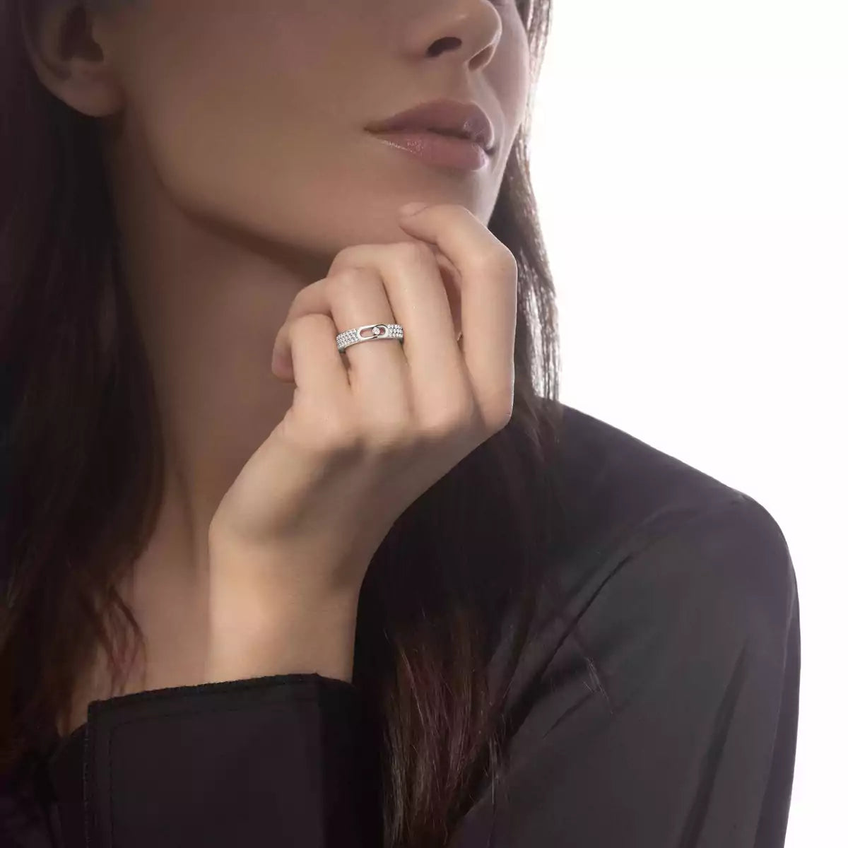 [Shinejoy]Move Joaillerie Pave_ Diamond Wedding Ring