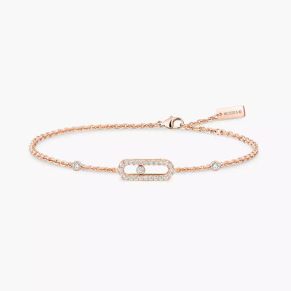 [Shinejoy]Move Uno Diamond Bracelet