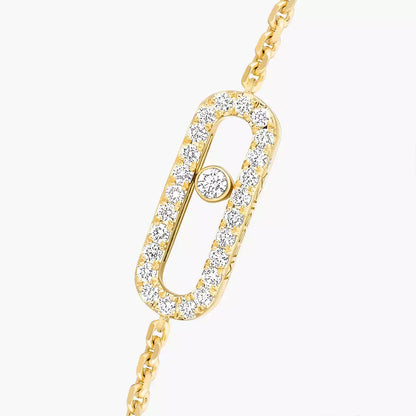 [Shinejoy]Move Uno Diamond Bracelet
